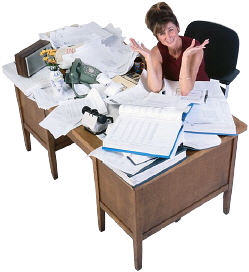 woman upset at desk 2